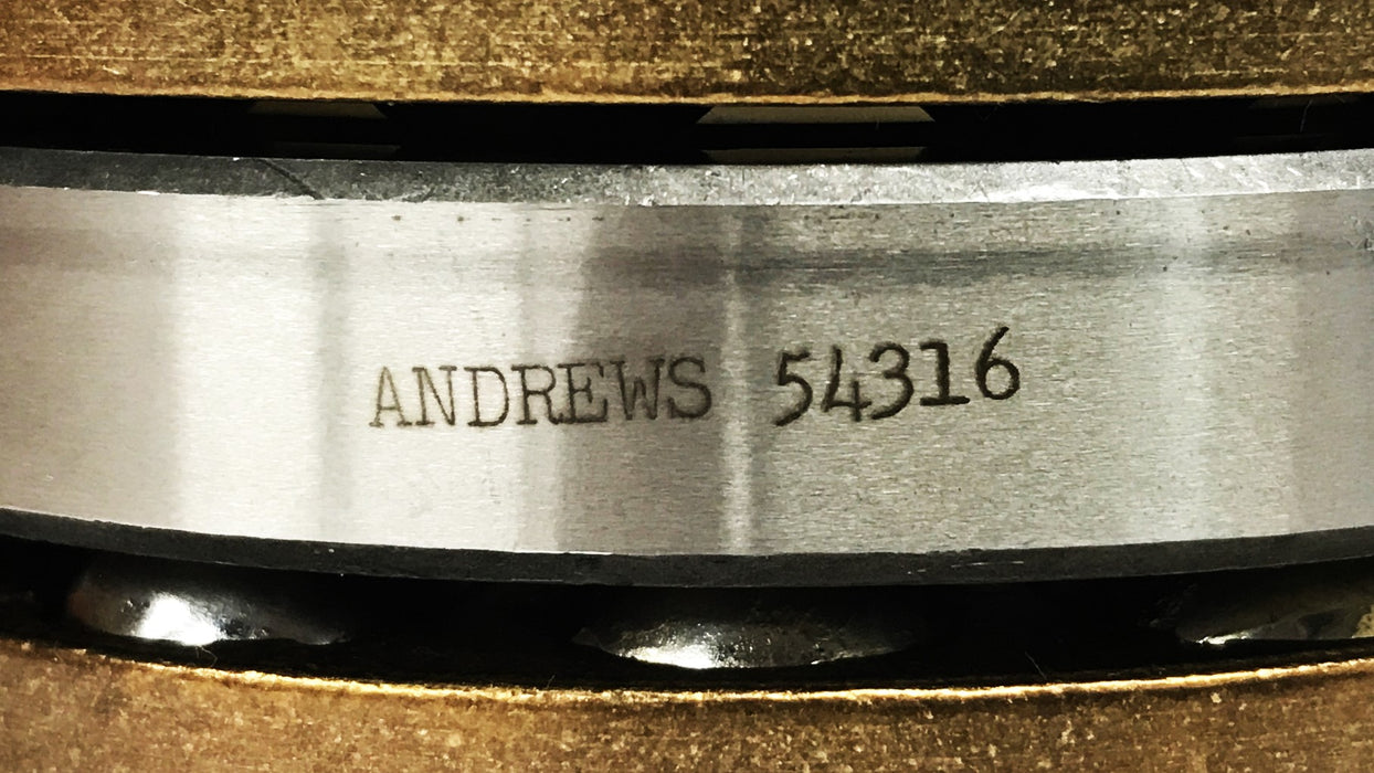 Andrews Thrust Ball Bearing Assembly (7 Pieces) 54316 NOS