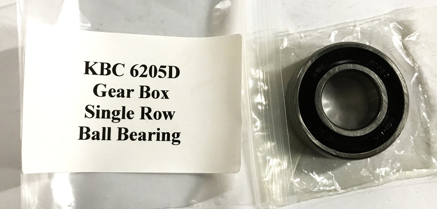 KBC Gear Box Single Row Ball Bearing 6205D [Lot of 4] NOS