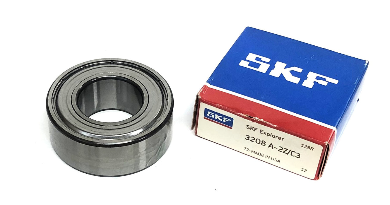 SKF Explorer Angular Contact Double Row Ball Bearing 3208A-2Z/C3 NOS