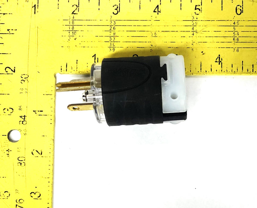Legrand Pass & Seymour 2-Pole 3-Wire Straight Blade Plug PS5366-XHG[Lot of 4]NOS