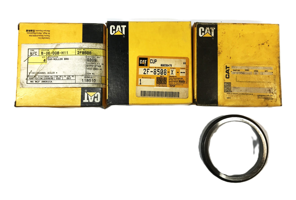 Caterpillar Forklift Tapered Bearing Cup 2F-8508 [Lot of 3] NOS