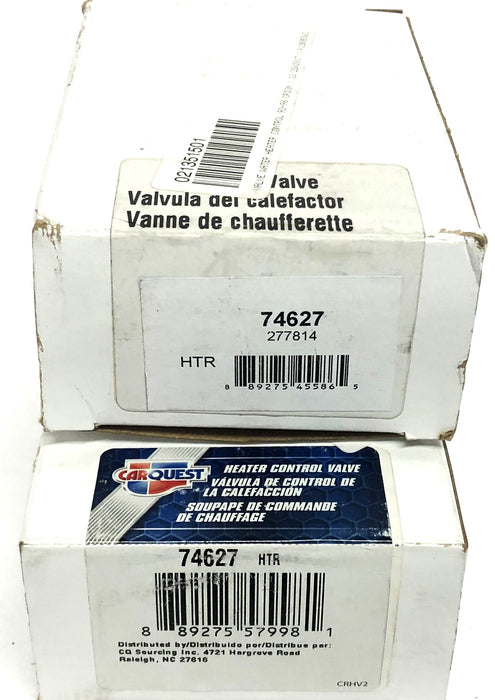 Carquest Heater Control Valve 74627 [Lot of 2] NOS