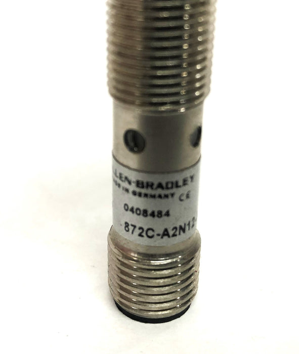 Allen-Bradley Inductive Proximity Sensor With Hardware 872C-A2N12-R3 B NOS