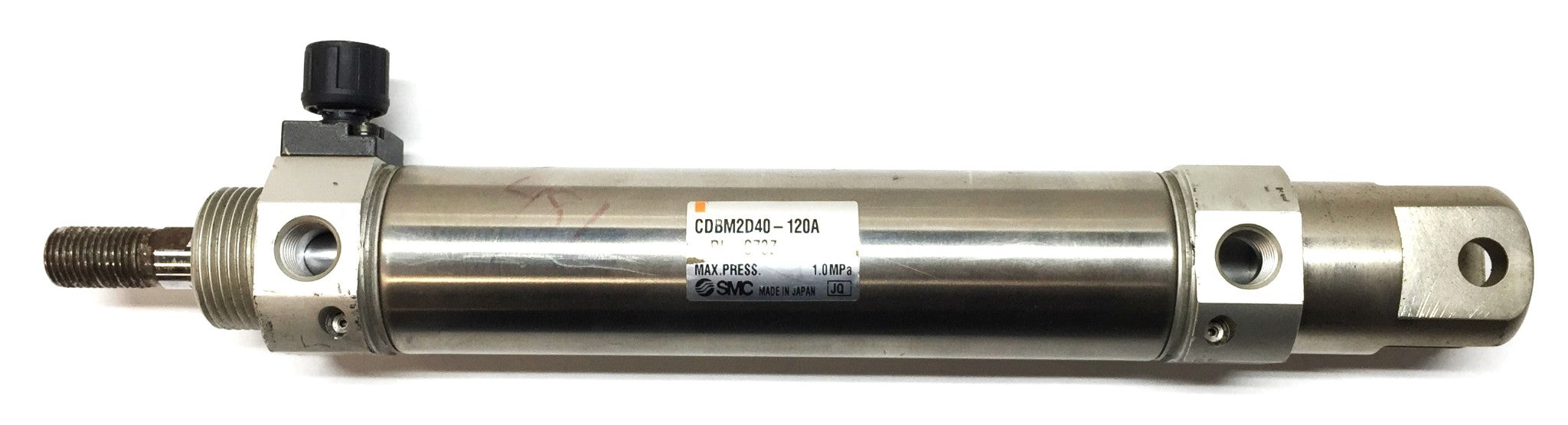 SMC Pneumatic Cylinder CDBM2D40-120A-RL-C73Z USED