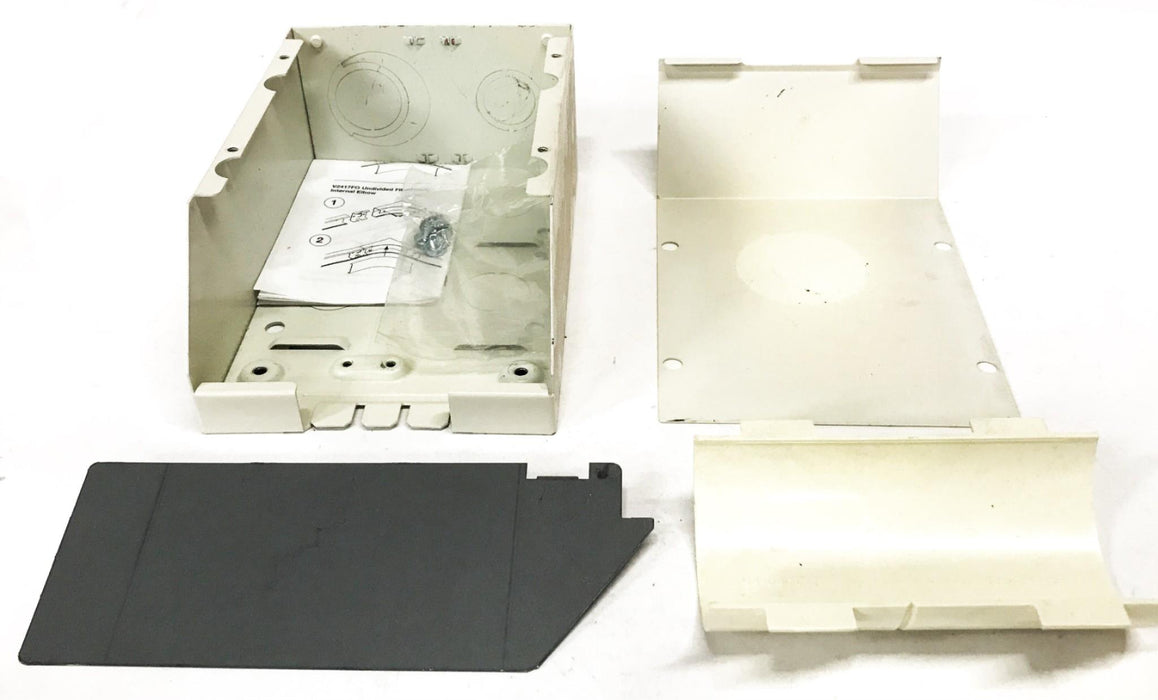 Legrand Fiber-Ready Divided Entrance End Fog White 2410DFO-FW NOS