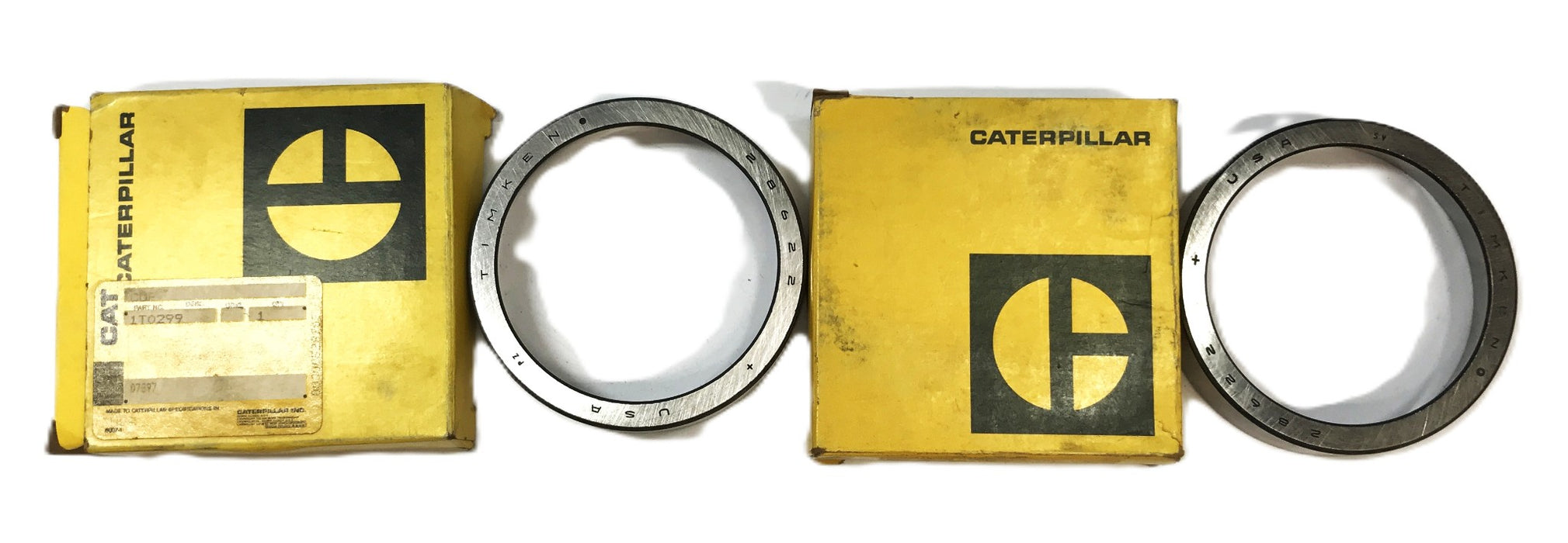 Caterpillar Tapered Roller Bearing Cup 1T-0299 [Lot of 2] NOS