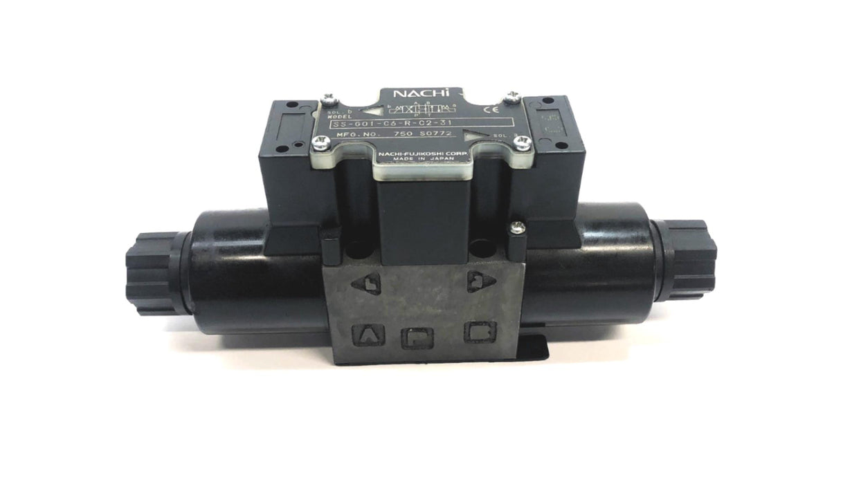 Nachi Hydraulic Valve (No Screws) SS-G01-C6-R-C2-31 NOS