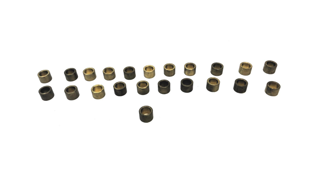 Unbranded 0.457" ID x 0.669" OD x 0.478" Height Bronze Bushing [Lot of 22] NOS