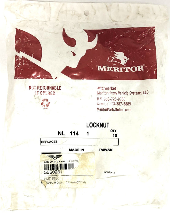 Meritor Locknut NL1141 [Lot of 20] NOS