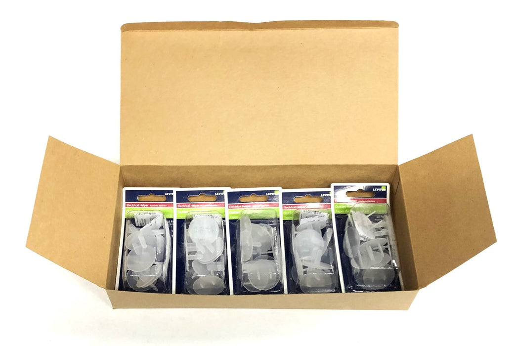 Leviton 12 Pack Outlet Safety Cap 12777 [Lot of 5] NOS