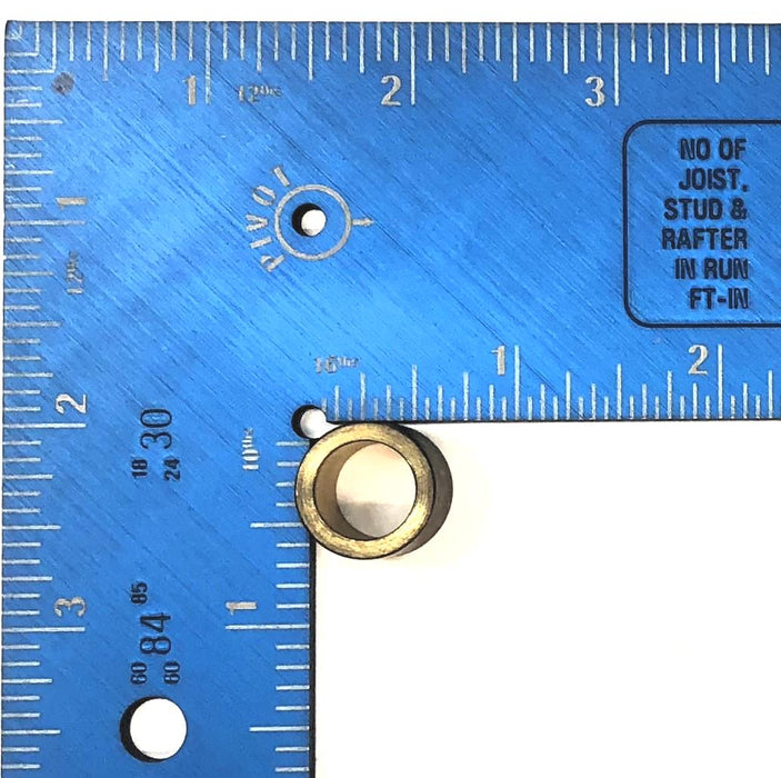 Unbranded 0.457" ID x 0.669" OD x 0.478" Height Bronze Bushing [Lot of 22] NOS