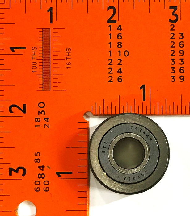UBC Sealed Yoke Roller Ball Bearing NATR-12 [Lot of 4] NOS
