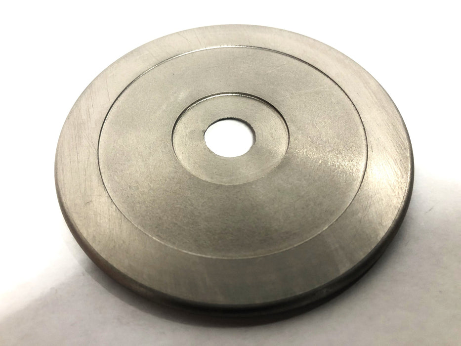Unbranded 2.99 Inch OD 0.43 Inch ID Disc Plate .122 [Lot of 3] NOS