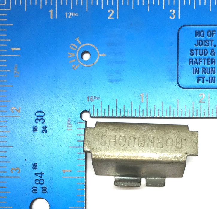 Borroughs 1-3/4" Steel Shelf Clip [Lot of 16] USED