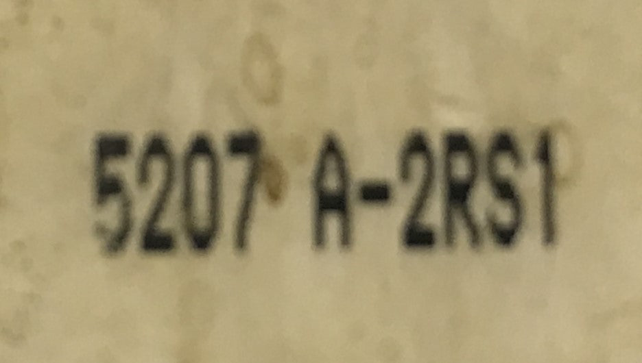 SKF Angular Contact Bearing 5207 A-2RS1 NOS