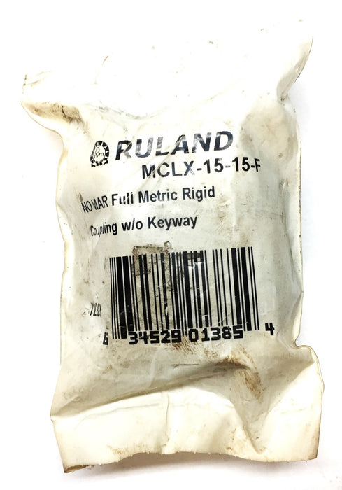 Ruland One-Piece Coupling Ruland MCLX-15-15-F NOS