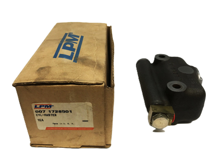 LPM Forklift Master Cylinder 1728501 NOS