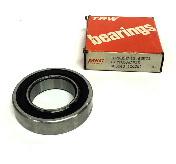 MRC TRW ABEC1 Single Row Ball Bearing 107KSZZ712 NOS