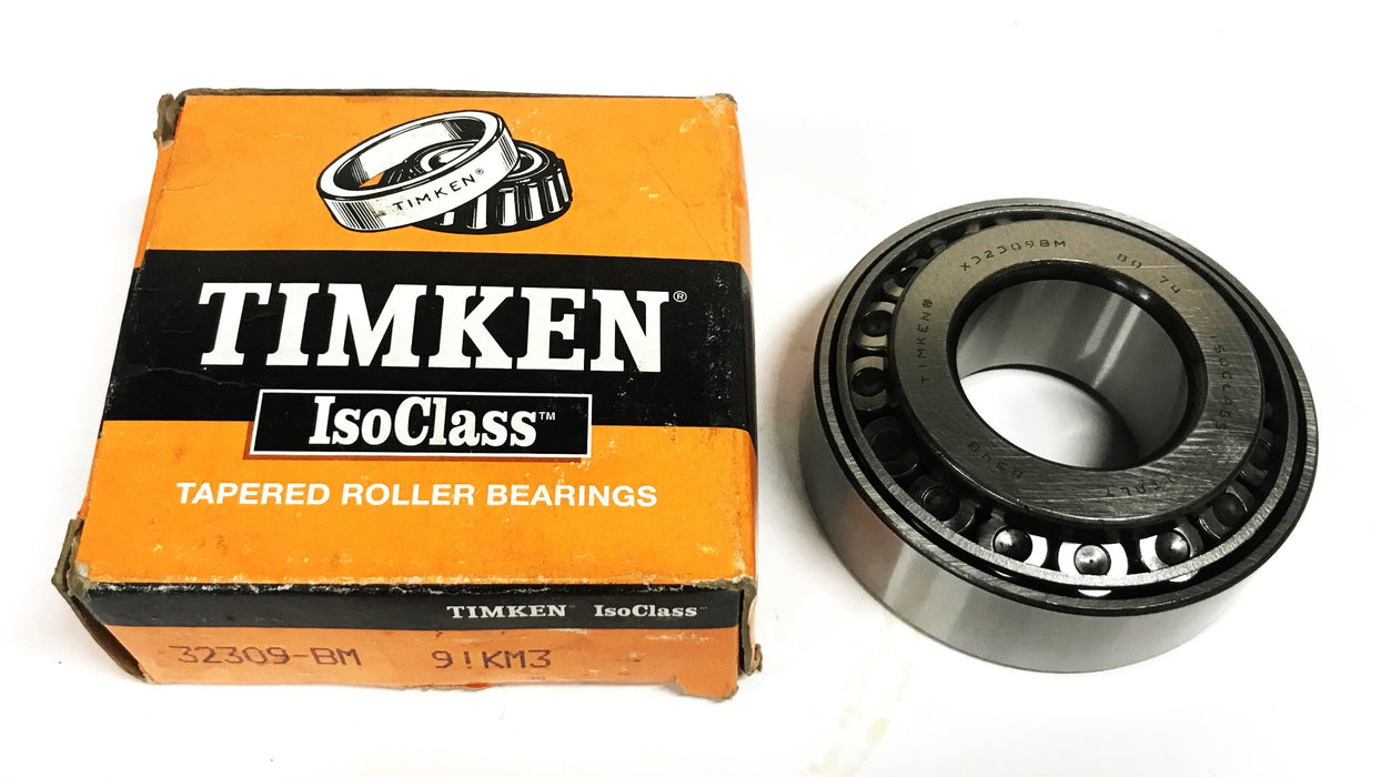 Timken Tapered Roller Bearing Cone and Cup 32309BM-91KM3 NOS