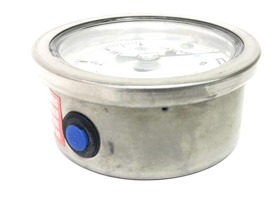 Ashcroft 63mm 316Tube/SKT Industrial Duralife Gauge 63-1008-S-02L-160# NOS