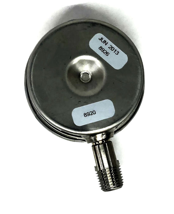Ashcroft 63mm 316Tube/SKT Industrial Duralife Gauge 63-1008-S-02L-160# NOS