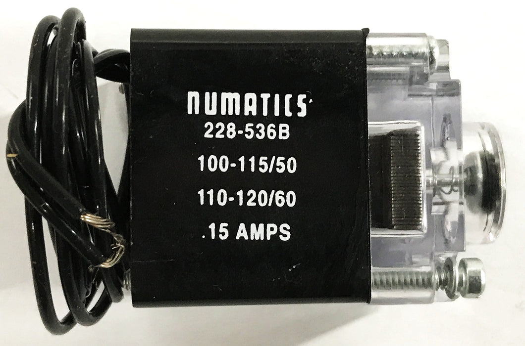 Numatics Solenoid Coil 227-833 (228-536B) NOS