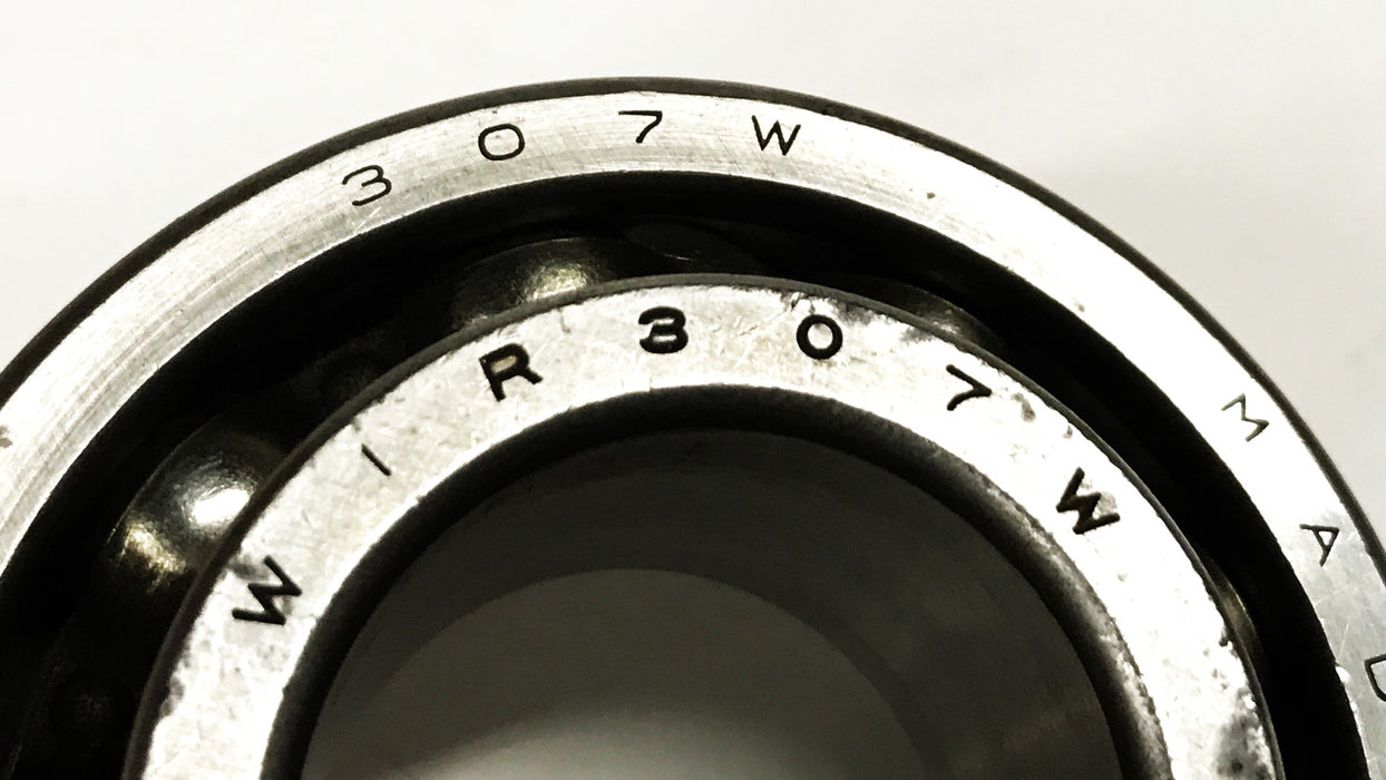 Fafnir 3-1/8 inch Single Row Ball Bearing with Inner Ring 307W/WIR307W NOS