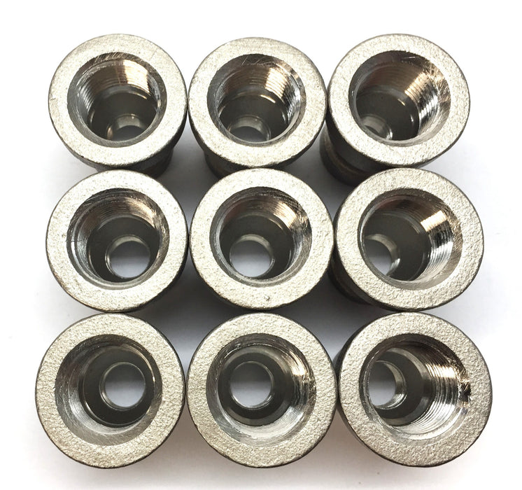 MB 3/8" x 1/8" SS 304 Reducing Coupler SP114 [Lot of 9] NOS