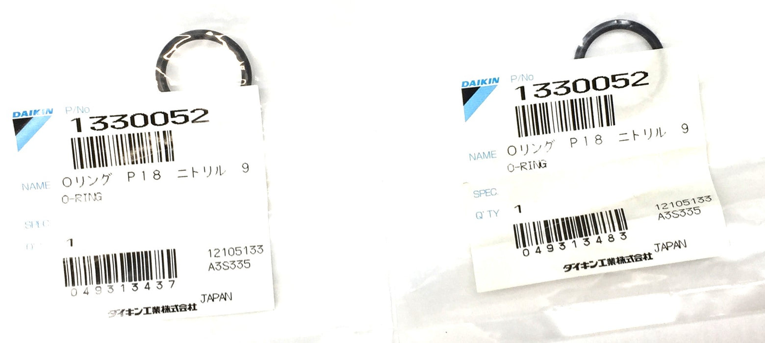 Daikin Valve O-Ring 1330052 [Lot of 2] NOS