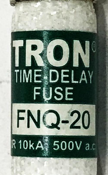 Cooper Bussmann FNQ-20 Tron Fuse FNQ20 [Lot of 12] NOS