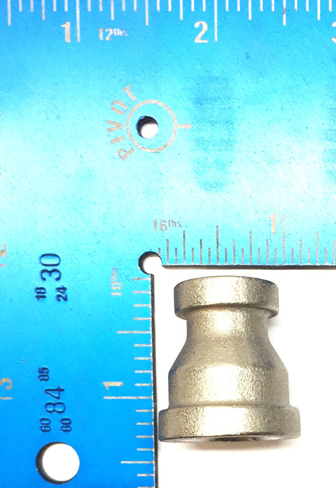 MB 3/8" x 1/8" SS 304 Reducing Coupler SP114 [Lot of 9] NOS