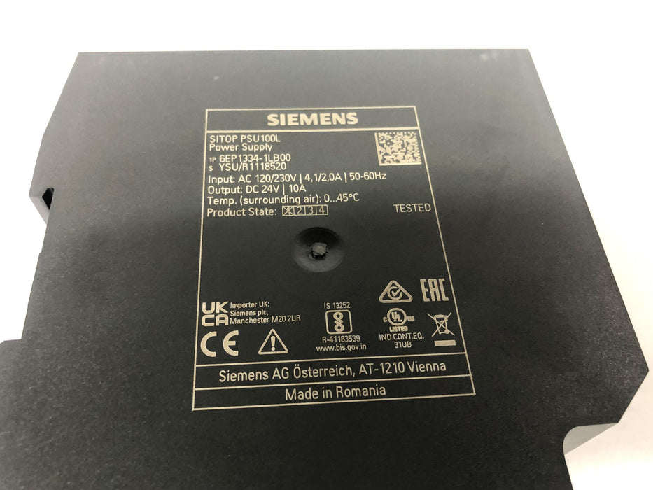 Siemens SITOP Power Supply 6EP1334-1LB00 NOS