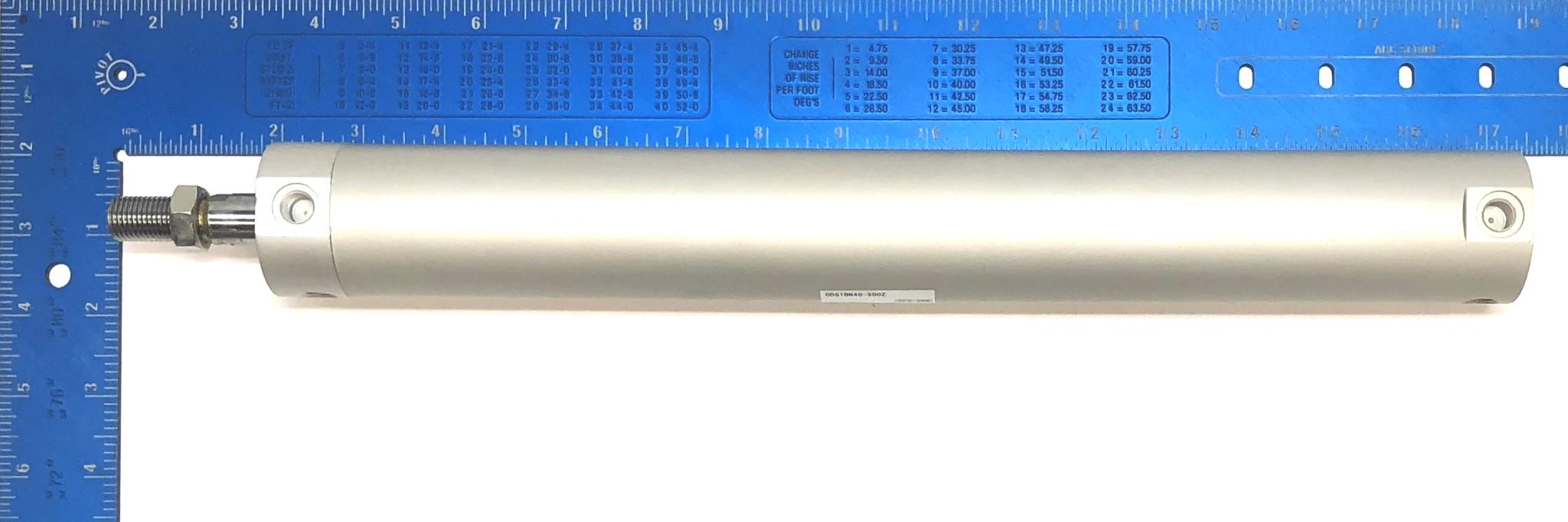 SMC Round Body Pneumatic Cylinder CDG1BN40-300Z NOS