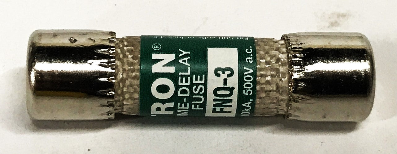 Cooper Bussmann 10A 500V Tron Fuses FNQ-3 [Lot of 10] NOS