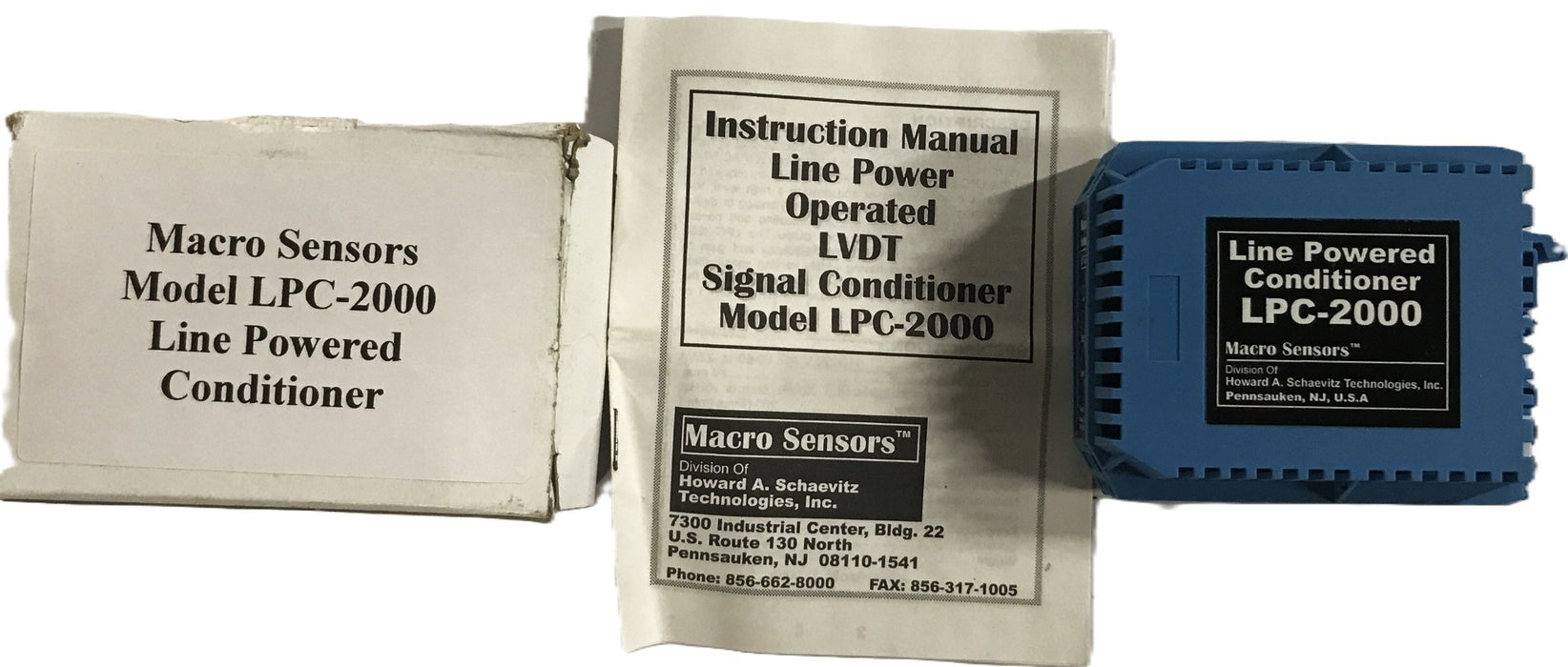 Macro Sensors Line Powered Conditioner LPC-2000 NOS