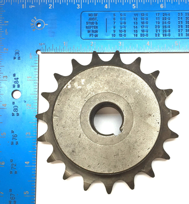 Martin Roller Sprocket 60BS19 1" Bore with Keyway NOS