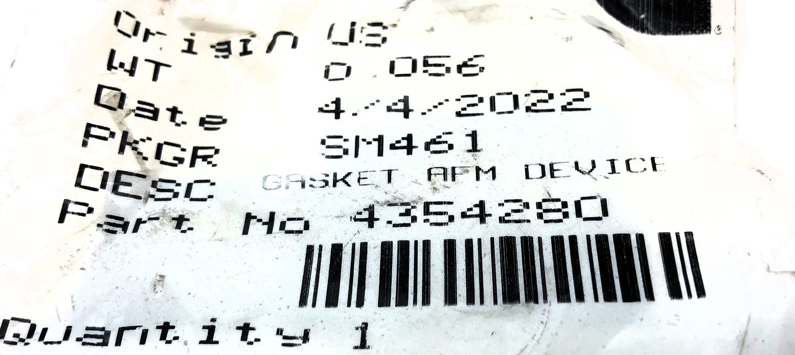 Cummins Doser Gasket 4354280 [Lot of 3] NOS