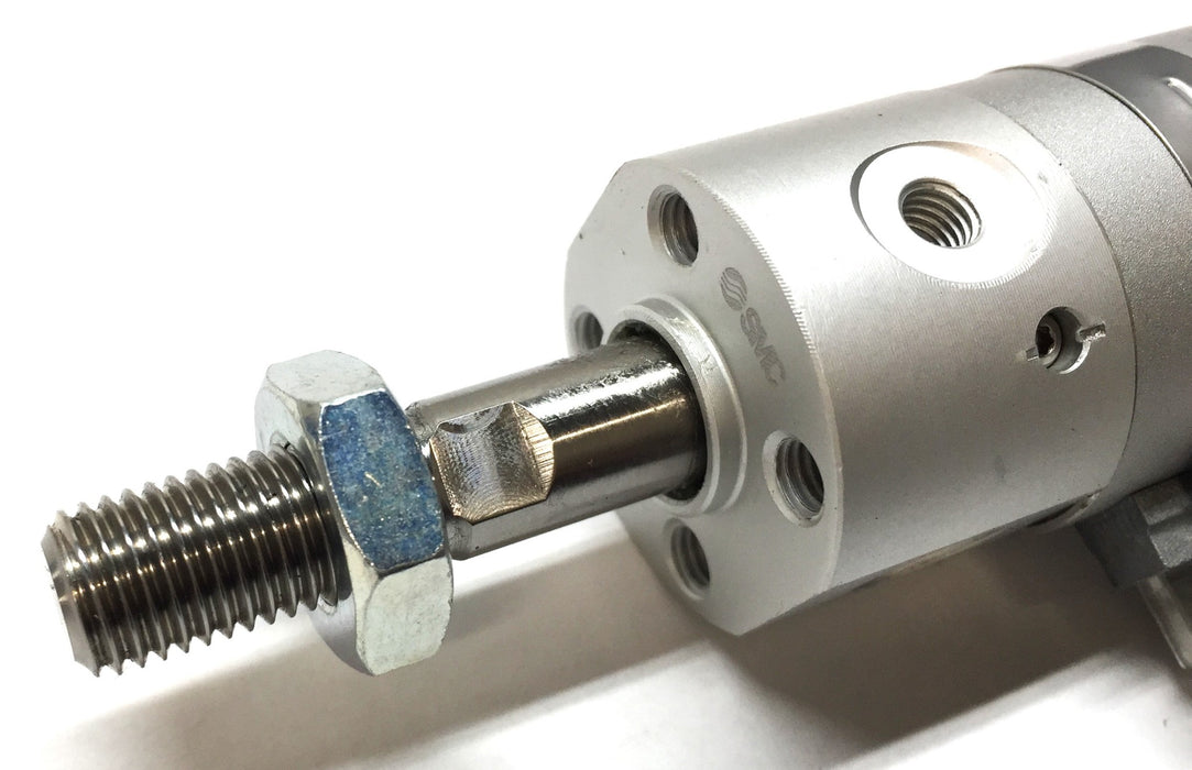 SMC Round Pneumatic Cylinder CDG1BA25-50+50Z-A93L4-XC10 NOS