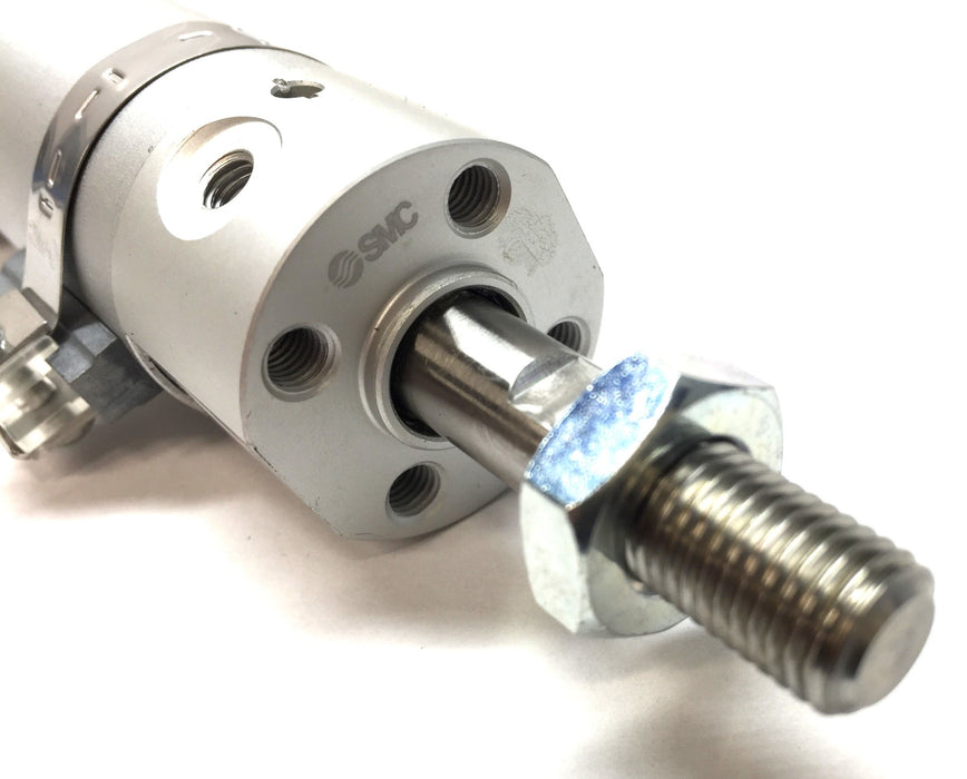 SMC Round Pneumatic Cylinder CDG1BA25-50+50Z-A93L4-XC10 NOS