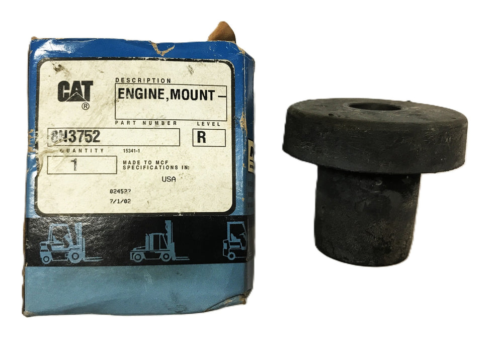 Caterpillar Forklift Rubber Engine Mount 8N3752 NOS
