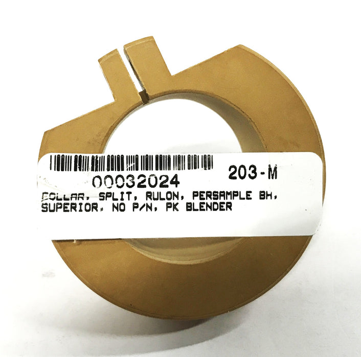 Rulon Teflon Split Collar Busing 203-M [Lot of 4] NOS