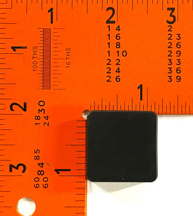 Rodon 1 inch Square End Cap S-32 [Lot of 35] NOS