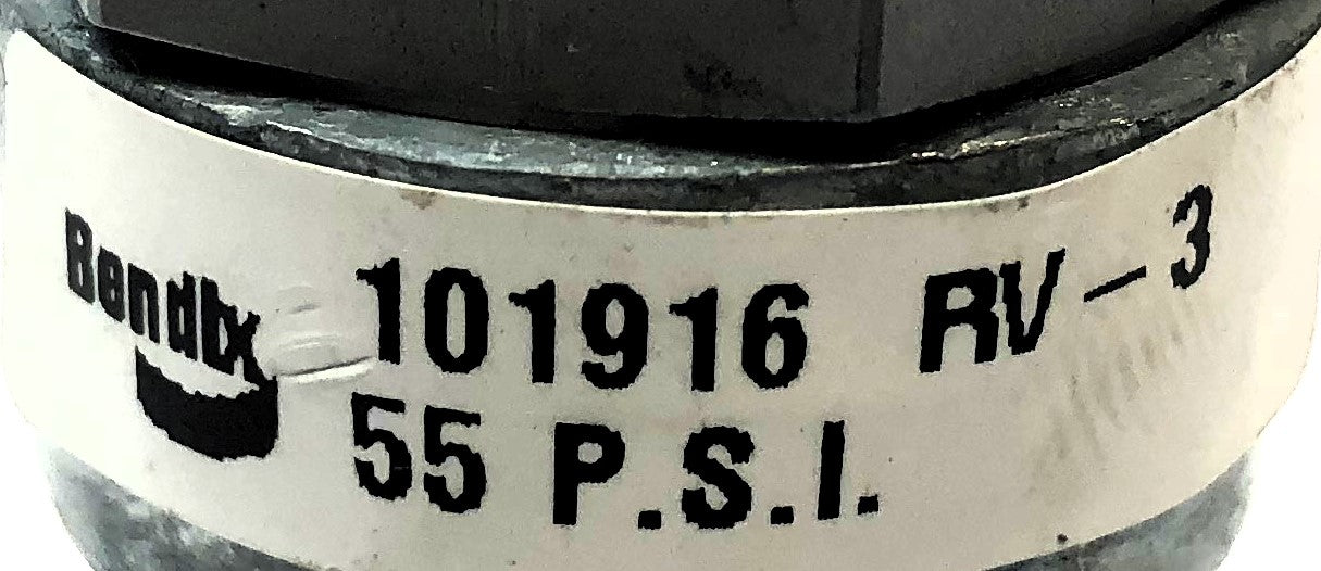 Bendix 55 P.S.I. Pressure Reducing Valve 101916 RV-3 NOS