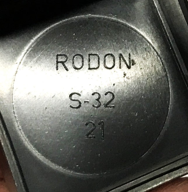 Rodon 1 inch Square End Cap S-32 [Lot of 35] NOS