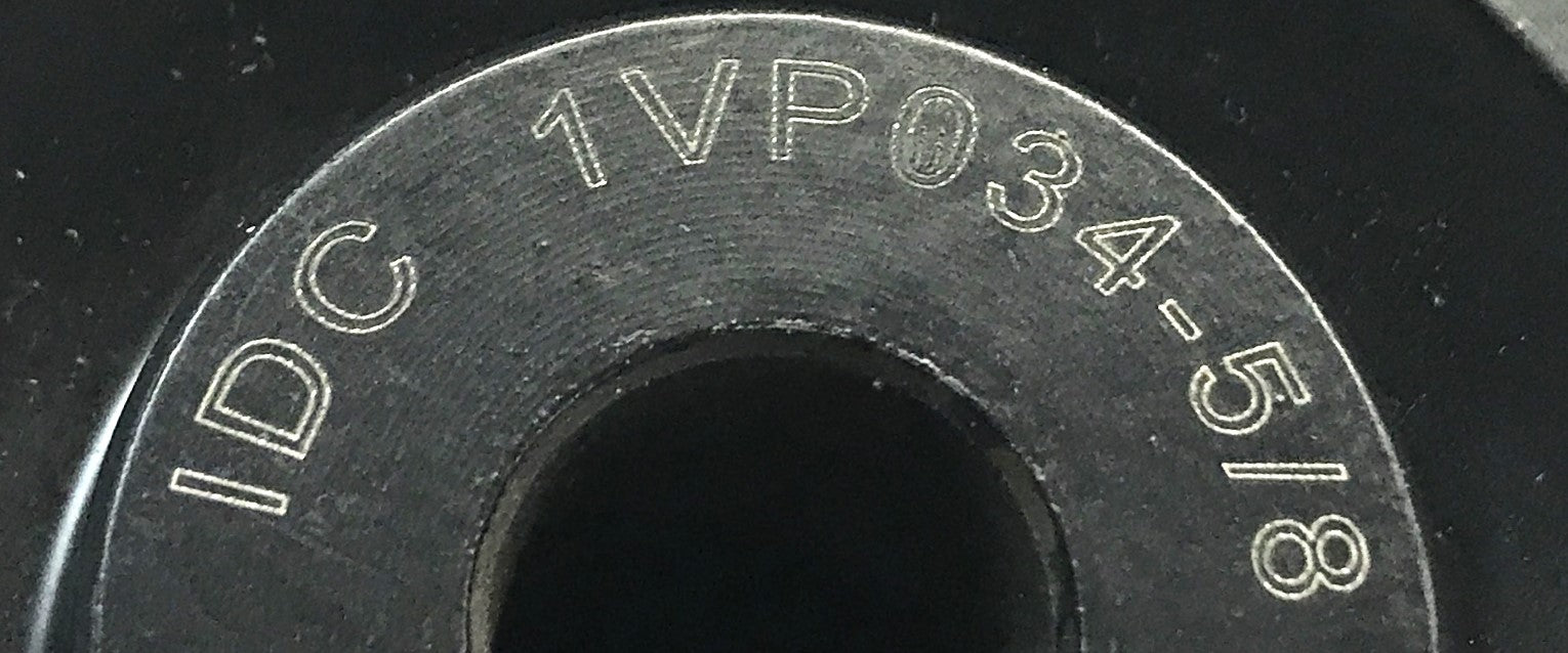 IDC Variable Pitch Sheave 1VP034-5/8 NOS