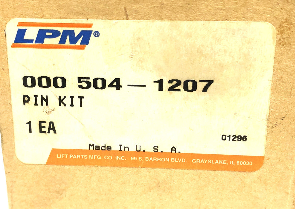 LPM Pin Kit Missing Shims 504-1207 NOS