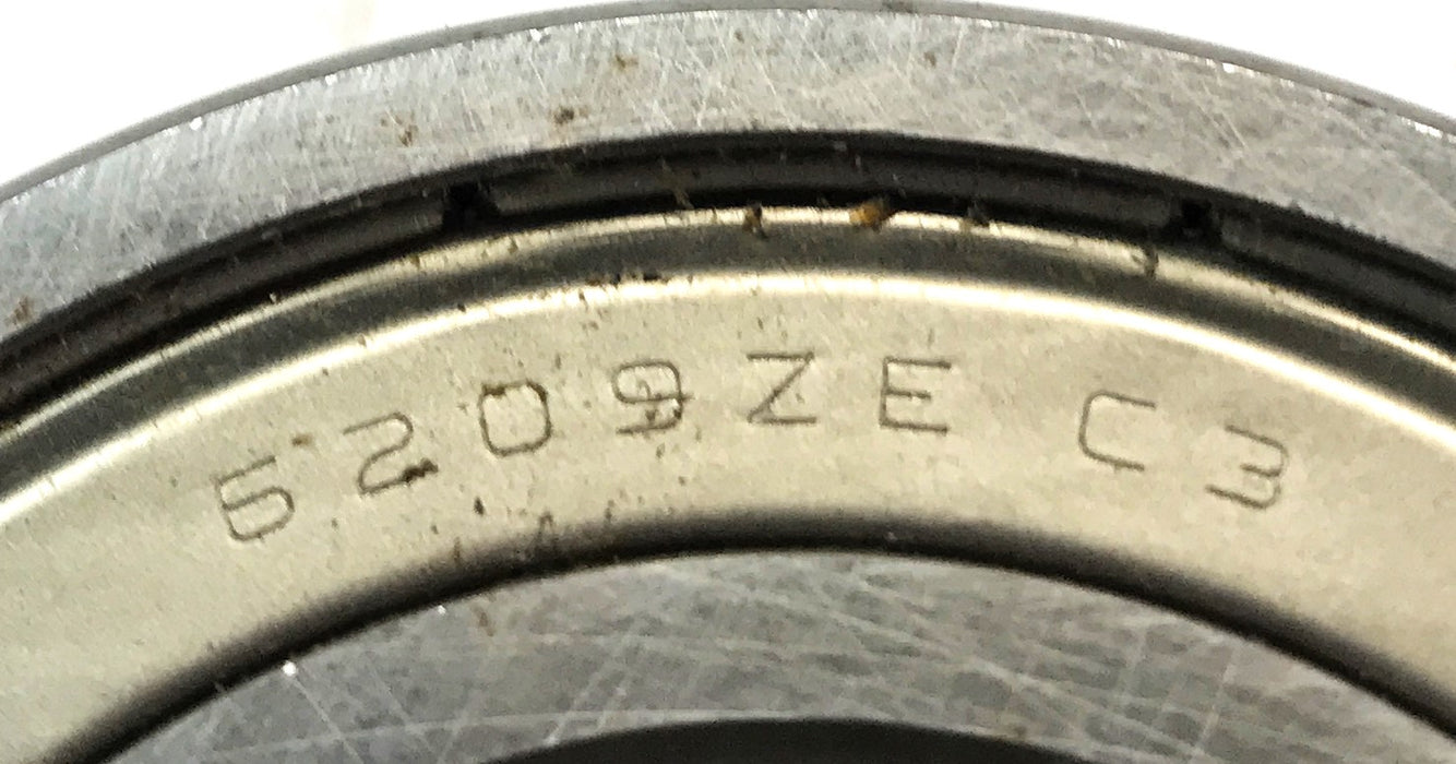 NACHI Deep Groove Ball Bearing 6209ZE C3 NOS