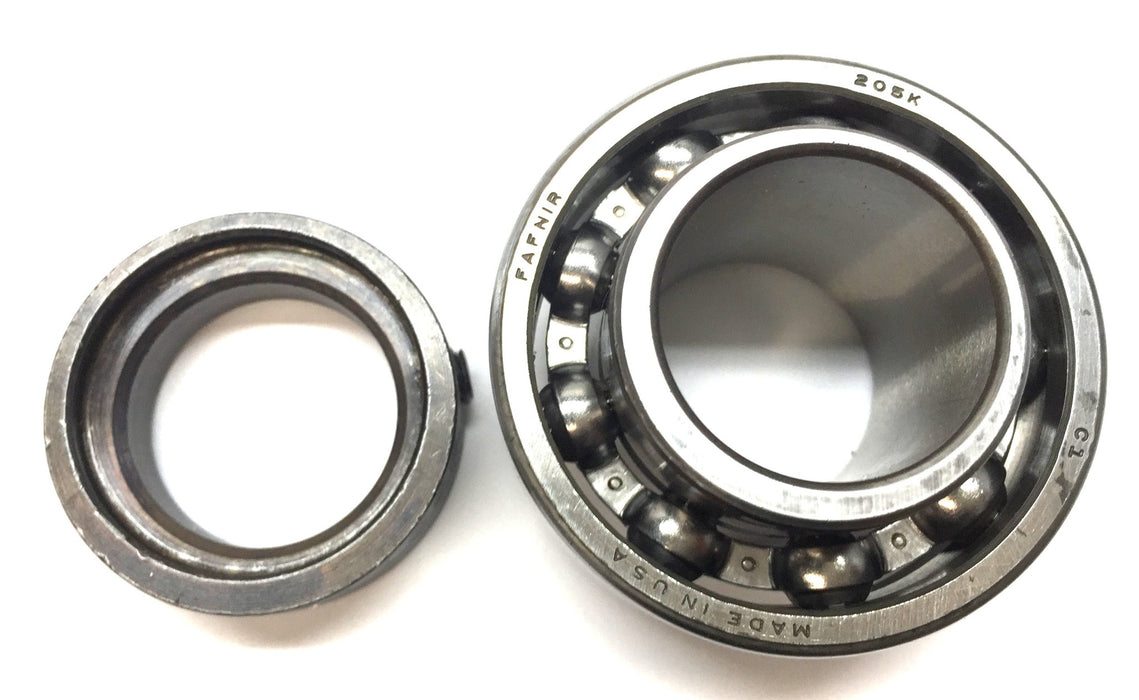 Fafnir Insert Roller Ball Bearing w/Collar (S1100K) (No Box) SM1100K (205K) NOS