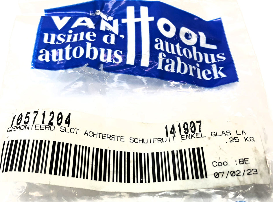 Van Hool Sliding Window Mounted Lock Kit 10571204 NOS