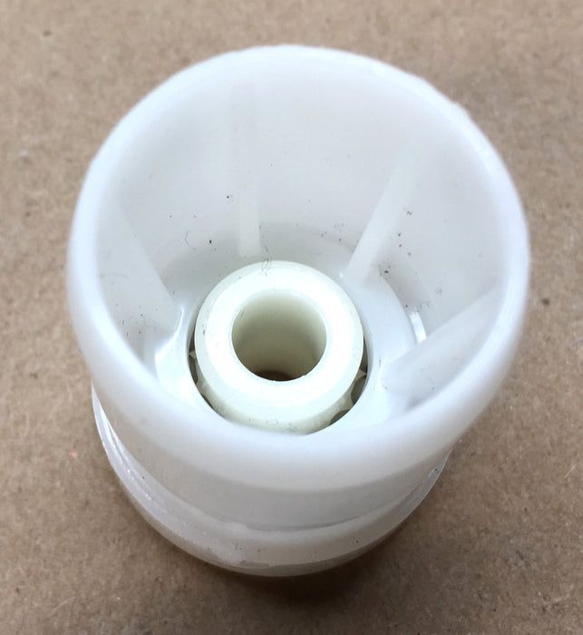 Interroll 1-1/2" x 1" x 1/4" Bore Plastic White Roller [Lot of 27] NOS